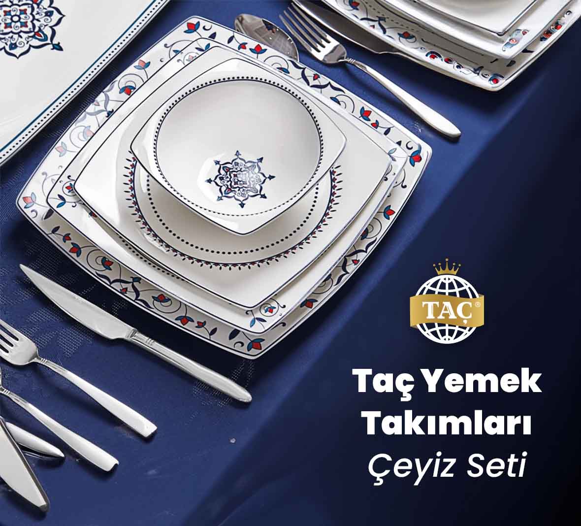 Taç Porselen Yemek Takımları Çeyiz Seti Setleri - Düğün Çeyiz Setleri  | Taç Blog - tacev.com