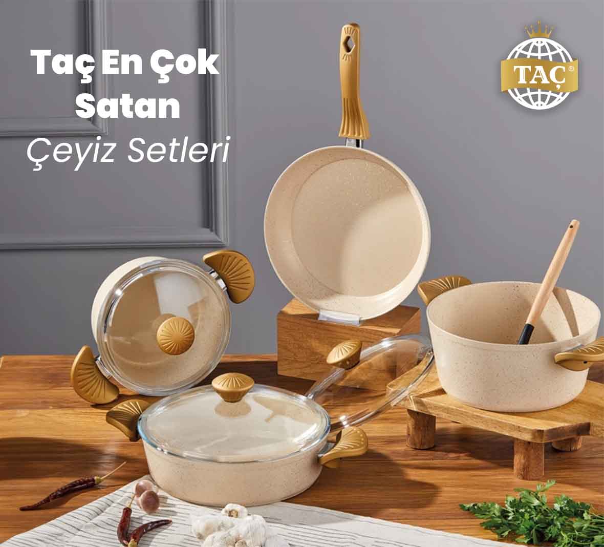 Taç En Çok Satan Çeyiz Setleri listesinde zirvede yer alan Taç çeyiz setleri için iletişime geçin. - tracev.com