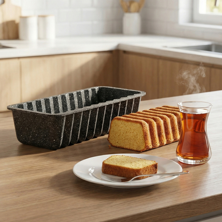 Taç Döküm Granit Baton Kek Kalıbı 32 Cm