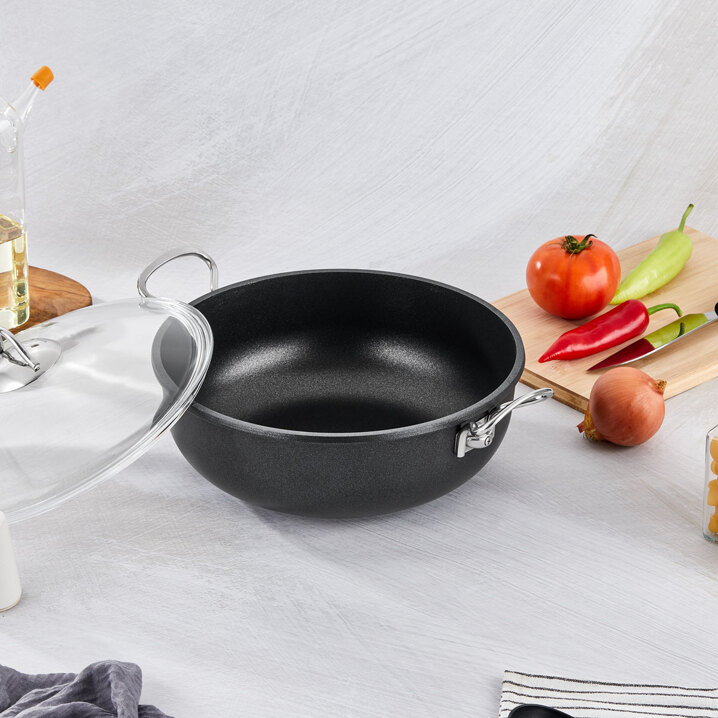 Taç Corvina 30 Cm Döküm Derin Tencere