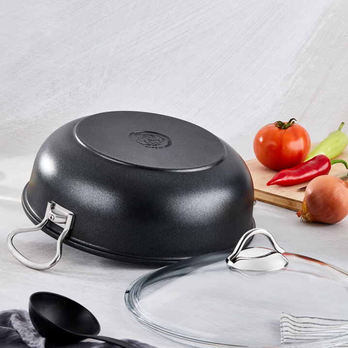 Taç Corvina 30 Cm Döküm Derin Tencere