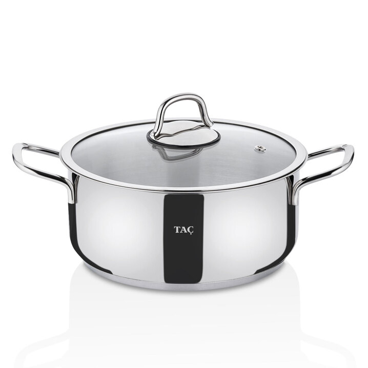 Taç Bengü Pro 6 Parça Çelik Tencere Seti
