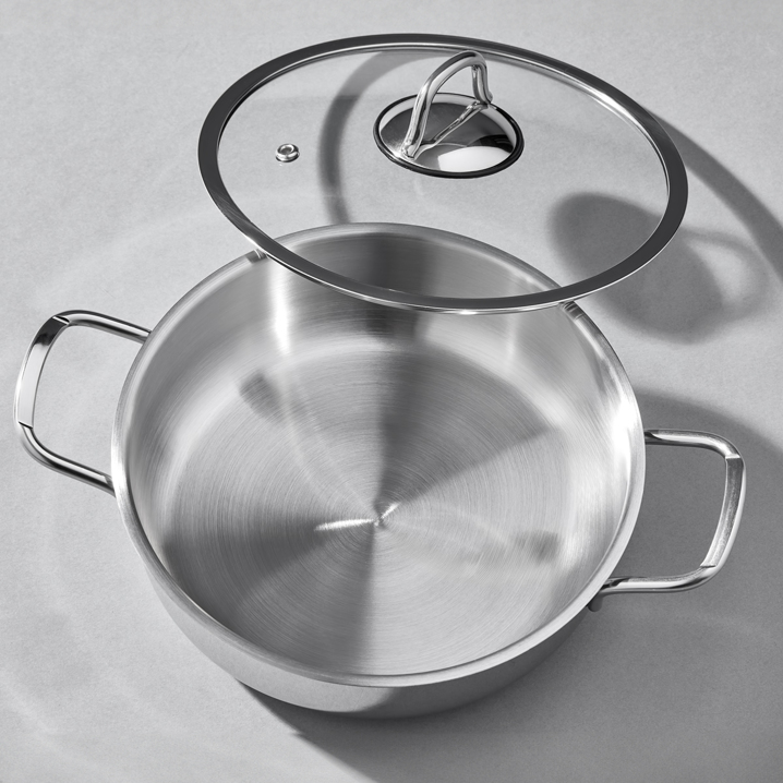 Taç Bengü Pro 6 Parça Çelik Sahan Seti