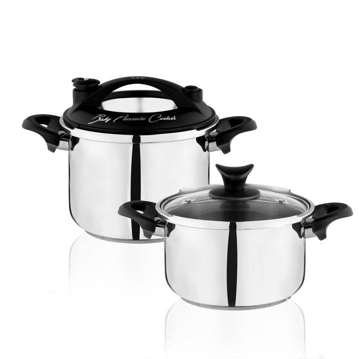 Taç Baby 10 parça Düdüklü Tencere Saklama Kabı Seti