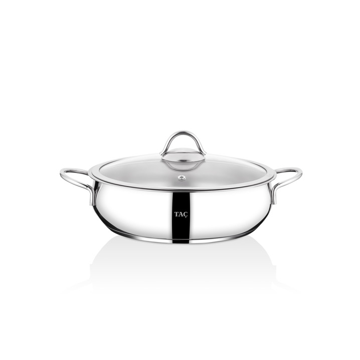 Taç Steel Chef  10 Parça Çelik Tencere ve Tava Seti