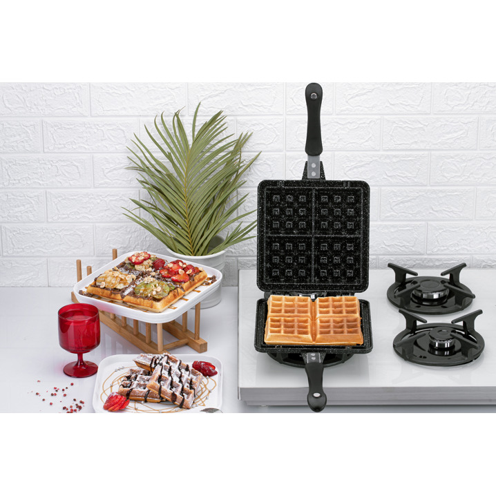 Taç Waffle Tavası Siyah - Taç