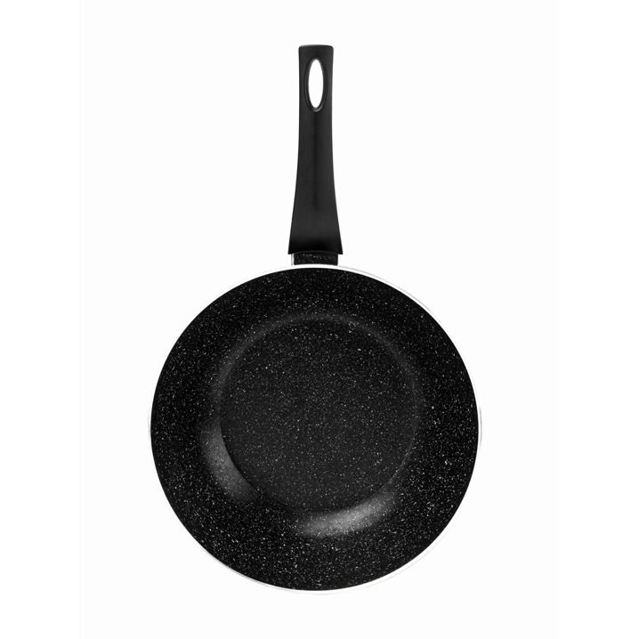 Taç Ultra Granit Plus Wok Tava 24 cm Siyah - Taç