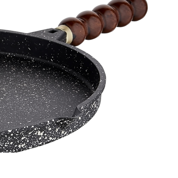 Taç Döküm Granit Gözleme Tavası 36 Cm Siyah - Taç
