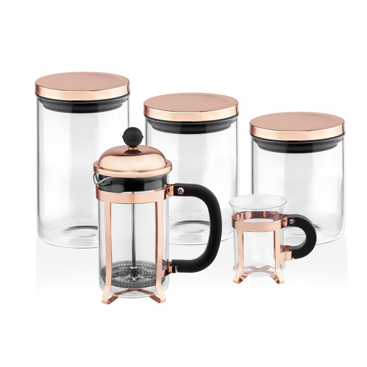 Taç Aloha 5 Parça French Press Seti - Taç