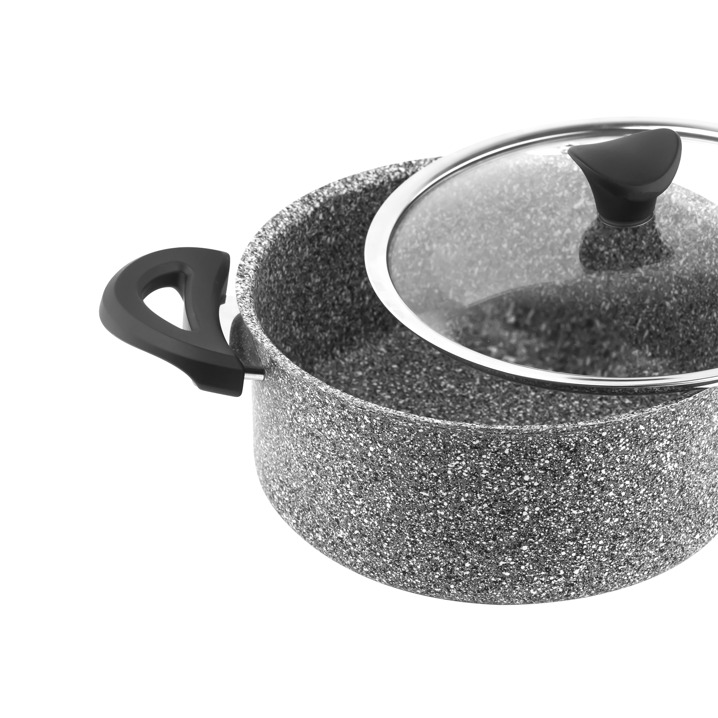 Taç Outlet Ultra Granit Derin Tencere 18 Cm