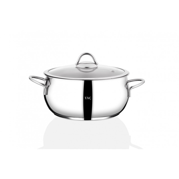 Taç Steel Chef  10 Parça Çelik Tencere ve Tava Seti