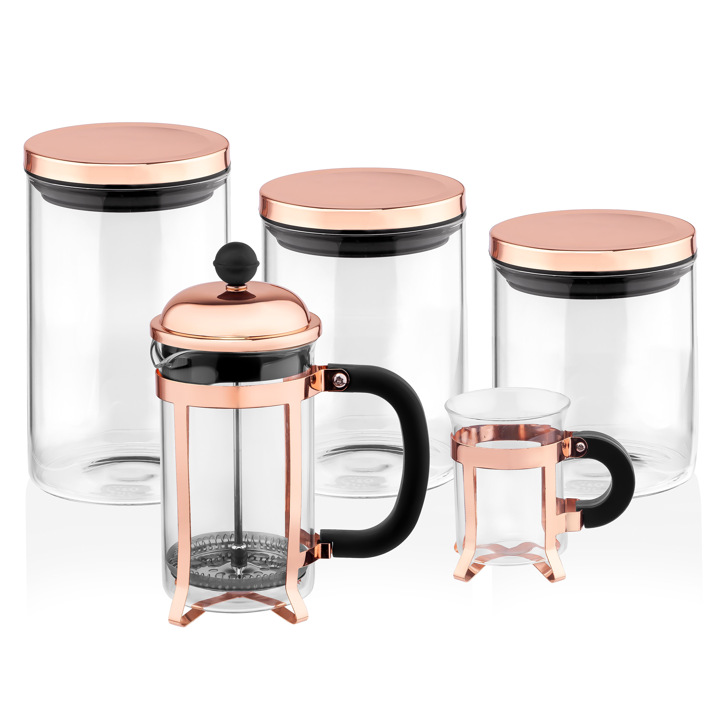 Taç Aloha 5 Parça French Press Seti - Taç