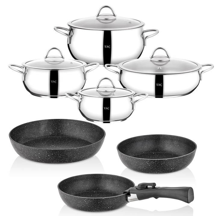 Taç Vitacook 12 Parça Pişirme Seti - Taç