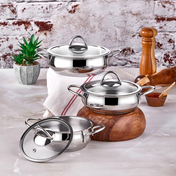 Taç Steelart 16 Parça Çelik Çeyiz Seti
