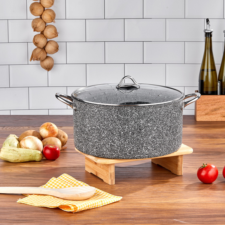 Taç Ultra Granit Derin Tencere 36 Cm