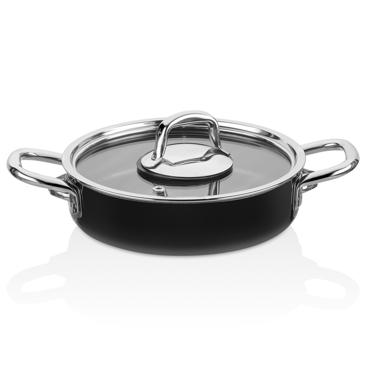 Taç Sahra 6 Parça Omlet Seti Siyah