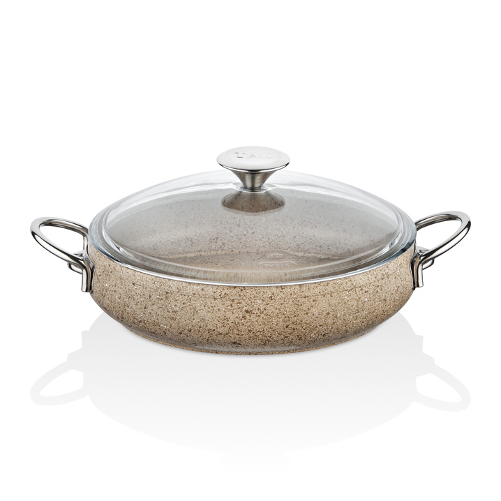 Taç MasterCook Tombik 7 Parça Tencere Seti Cappicuno Metal Saplı
