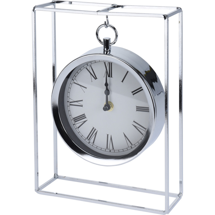 Metal Askı Model Masa Saati - Taç