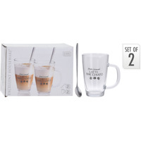 Latte Cam Bardak Seti
