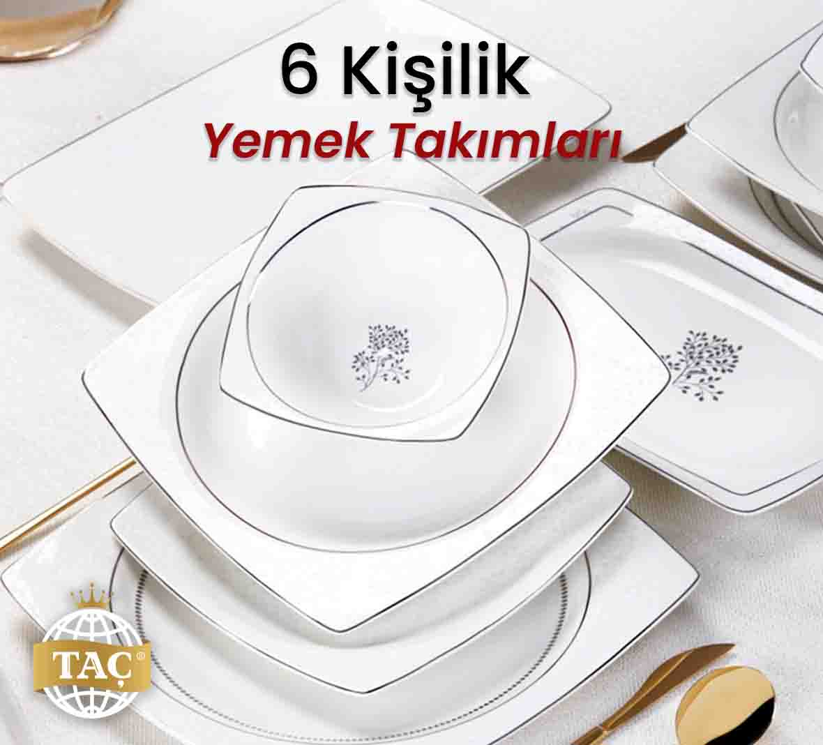 6 Kişilik Yemek Takımları - Sofra Takımları - Tacev.com