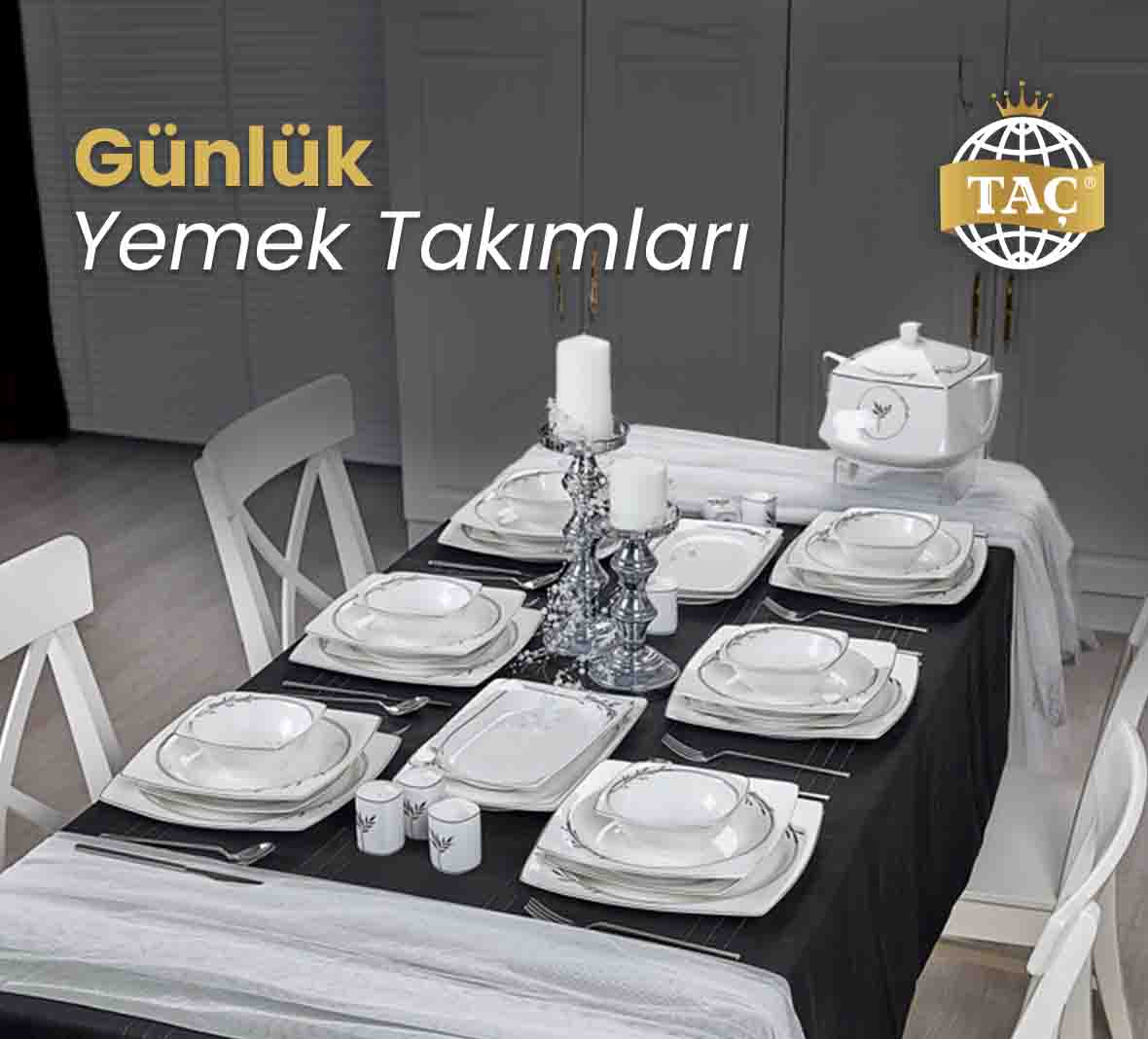 Günlük Yemek Takımları Fiyatları - Tacev.com