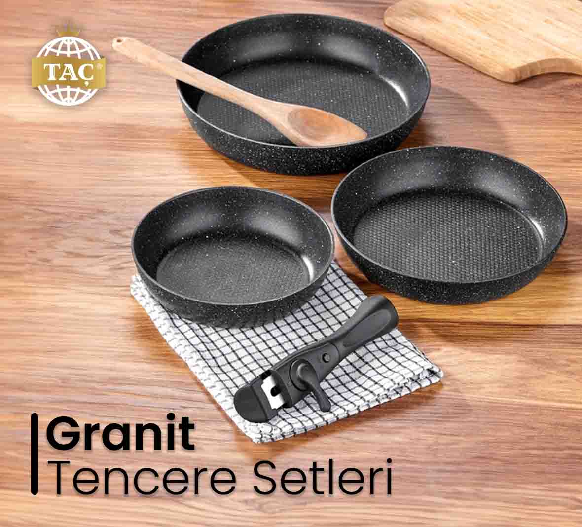 Granit Tencere Setleri Pişirme Ürünleri Tacev.com