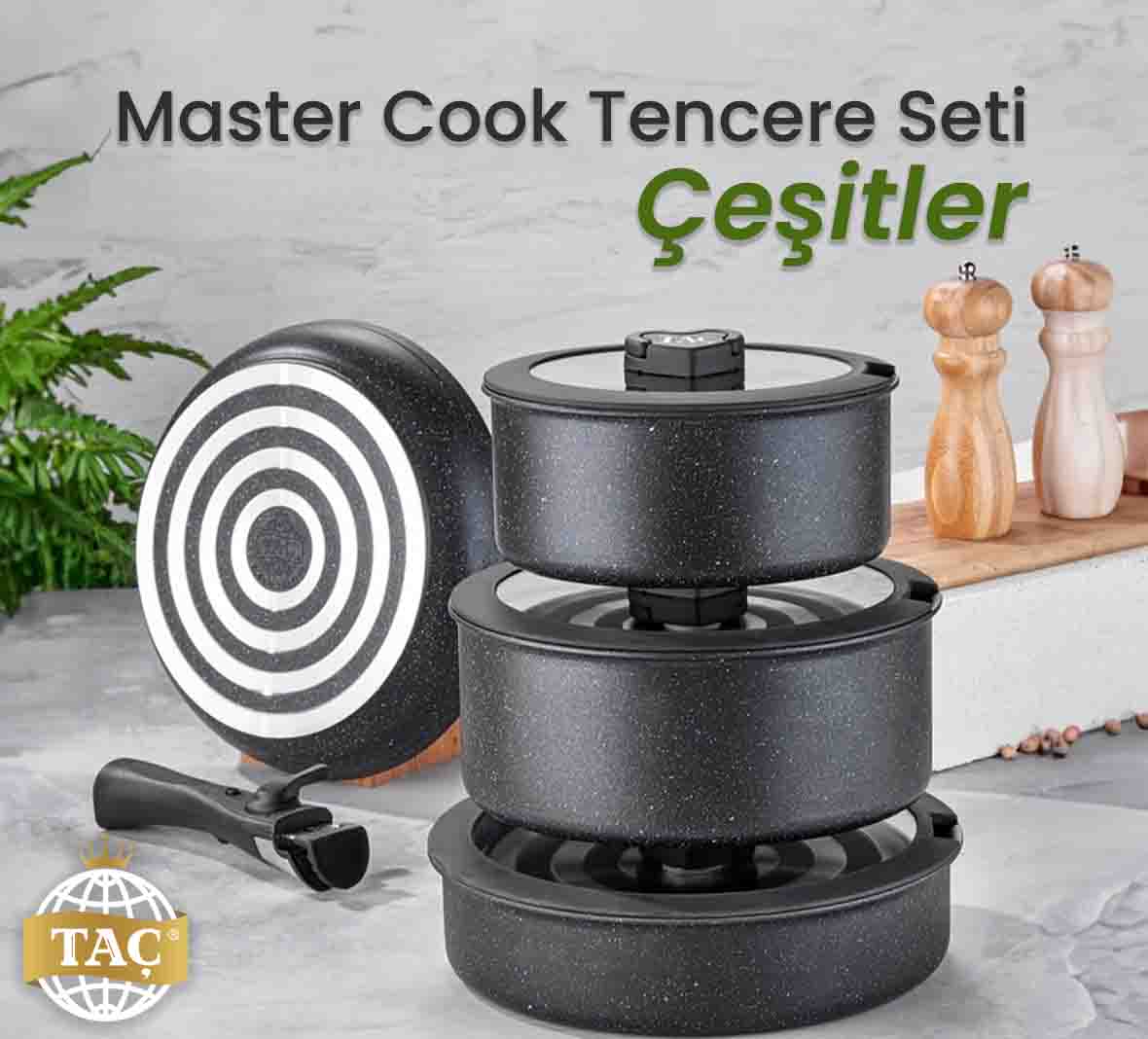 Master Cook 4'lü Granit Tencere Seti Çeşitleri iççin iletişime geçin. - tacev.com | Taç Blog