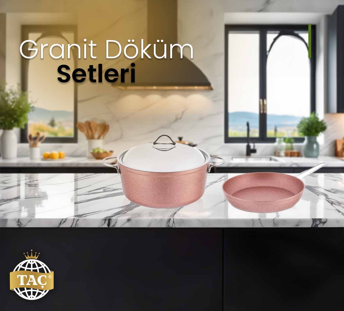 Granit Tencere Setleri - Pişirme Ürünleri - Tacev.com